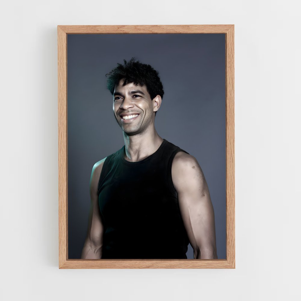 Poster Sourire de Carlos – affiche Danse (vue 4)